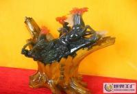 和諧生財(cái) 樹(shù)脂工藝品的風(fēng)水?dāng)[件之美